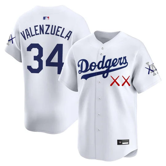 Men's Los Angeles Dodgers x KAWS Vapor Premier Limited Jersey - All Stitched