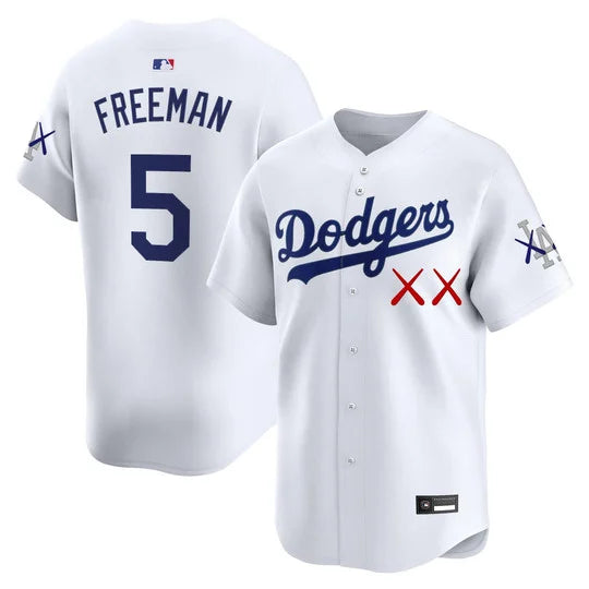 Men's Los Angeles Dodgers x KAWS Vapor Premier Limited Jersey - All Stitched