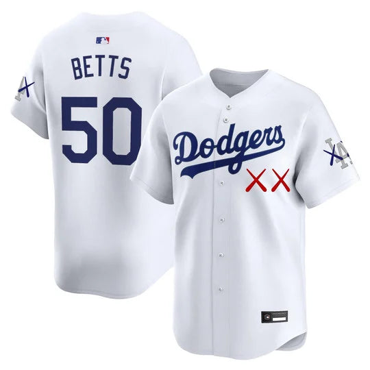 Men's Los Angeles Dodgers x KAWS Vapor Premier Limited Jersey - All Stitched