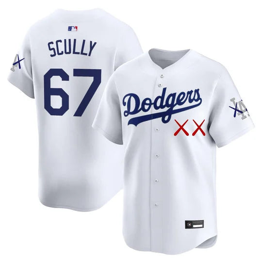 Men's Los Angeles Dodgers x KAWS Vapor Premier Limited Jersey - All Stitched