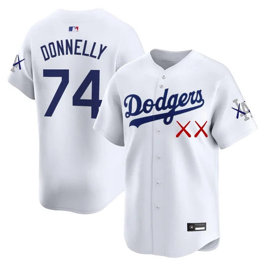 Men's Los Angeles Dodgers x KAWS Vapor Premier Limited Jersey - All Stitched