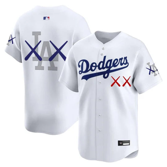 Men's Los Angeles Dodgers x KAWS Vapor Premier Limited Jersey - All Stitched