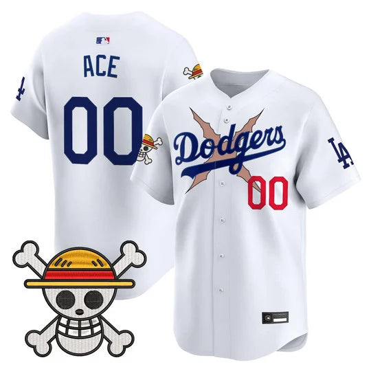 Men's Los Angeles Dodgers x One Piece Vapor Premier Limited Jersey - Stitched