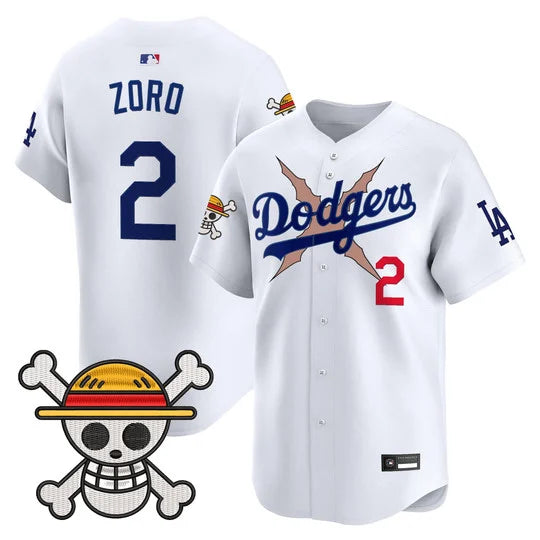 Men's Los Angeles Dodgers x One Piece Vapor Premier Limited Jersey - Stitched