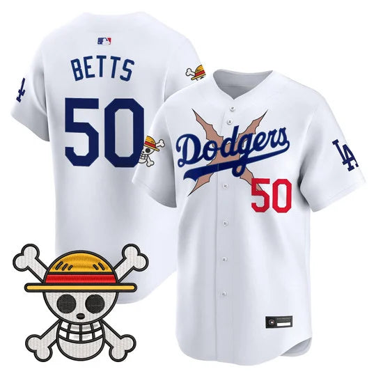Men's Los Angeles Dodgers x One Piece Vapor Premier Limited Jersey - Stitched
