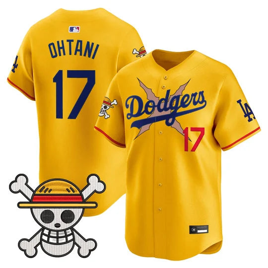 Men's Los Angeles Dodgers x One Piece Vapor Premier Limited Jersey - Stitched