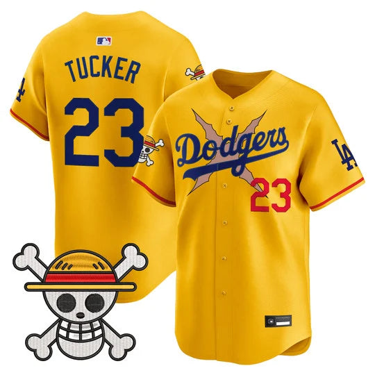 Men's Los Angeles Dodgers x One Piece Vapor Premier Limited Jersey - Stitched