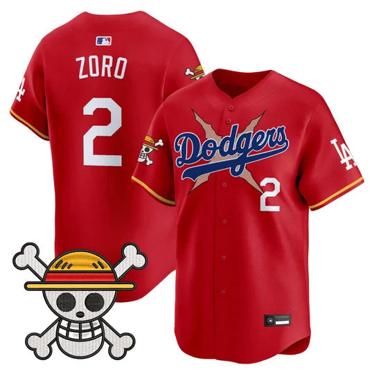 Men's Los Angeles Dodgers x One Piece Vapor Premier Limited Jersey - Stitched