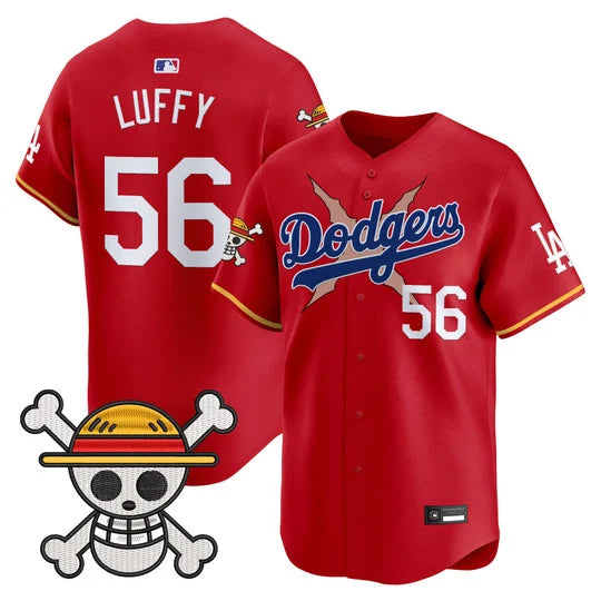 Men's Los Angeles Dodgers x One Piece Vapor Premier Limited Jersey - Stitched