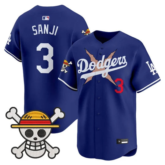 Men's Los Angeles Dodgers x One Piece Vapor Premier Limited Jersey - Stitched
