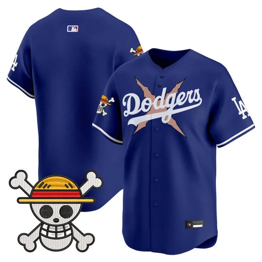 Men's Los Angeles Dodgers x One Piece Vapor Premier Limited Jersey - Stitched