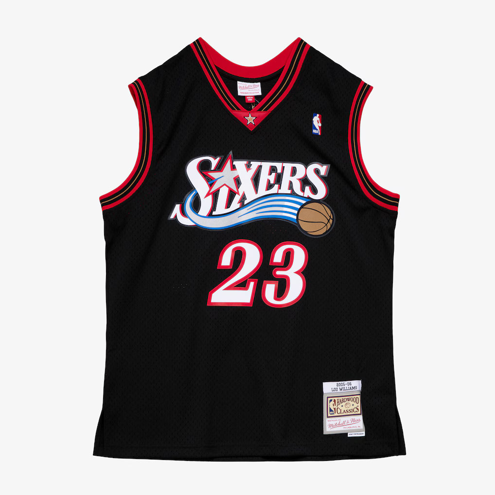 Lou Williams Philadelphia 76ers 2005-06 Black Swingman Player Jersey