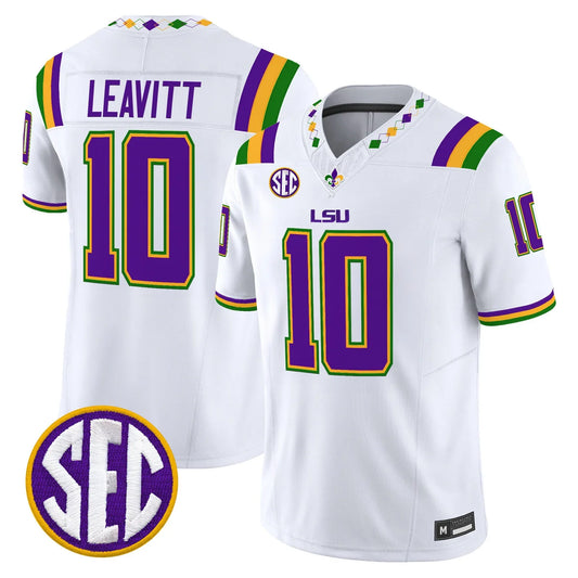 LSU Tigers 2026 Mardi Gras Edition Jersey in White