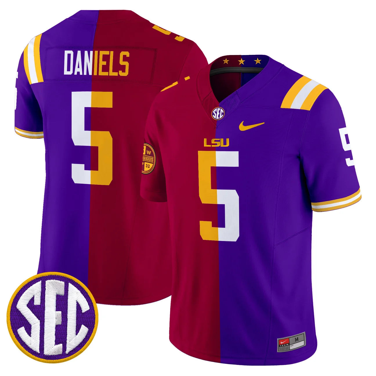LSU Tigers Split Jersey V2