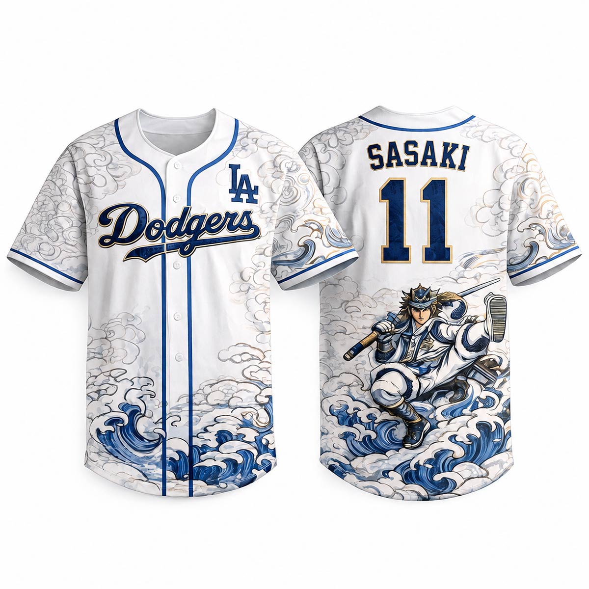 Ohtani Samurai Anime Stitched Jersey 