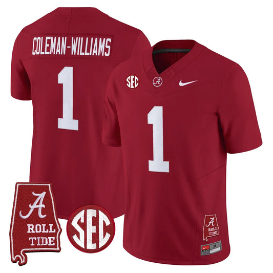 Men's Alabama Crimson Tide 2026 Map Jersey