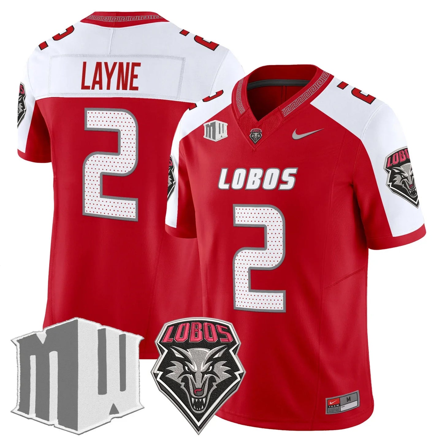 Men's New Mexico Lobos 2026 Vapor Limited Jersey - All Stitched