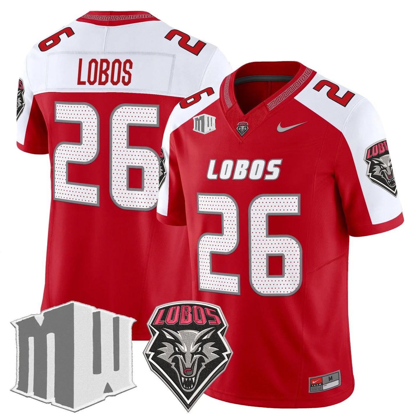 Men's New Mexico Lobos 2026 Vapor Limited Jersey - All Stitched
