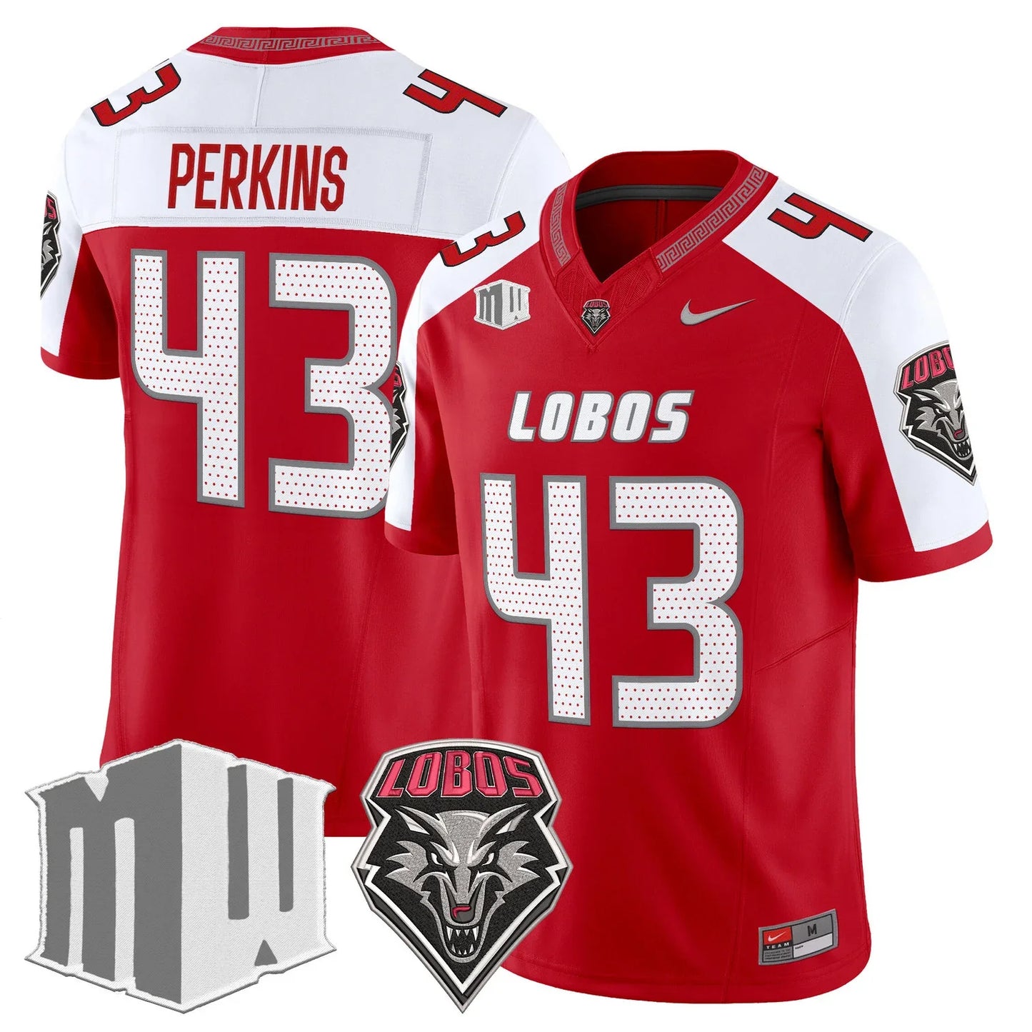 Men's New Mexico Lobos 2026 Vapor Limited Jersey - All Stitched