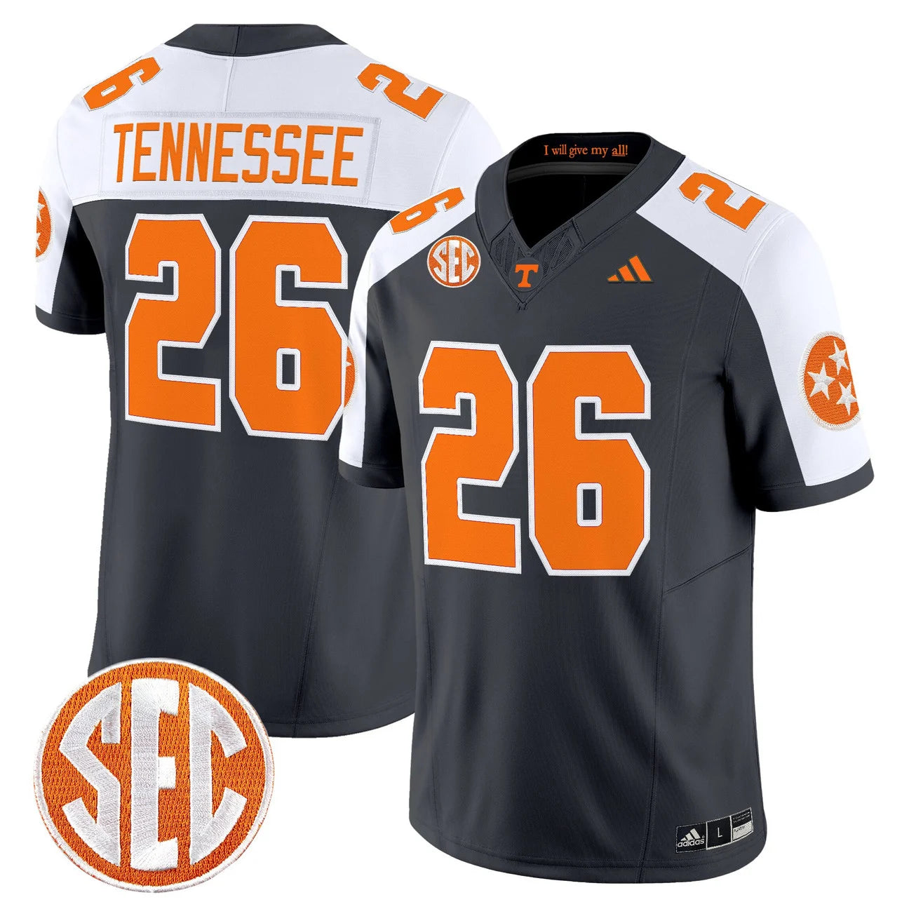 Men's Tennessee Volunteers 2026 Vapor Limited Jersey - All Stitched