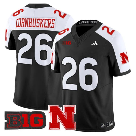 Men's Nebraska Cornhuskers 2026 Vapor Limited Jersey - All Stitched
