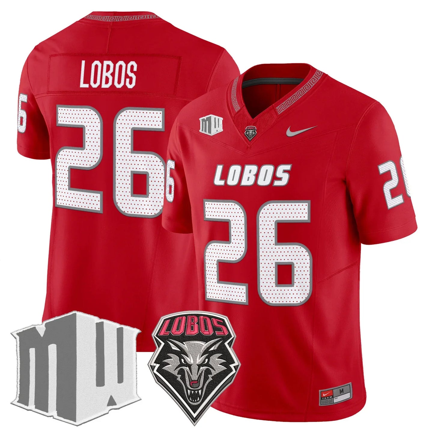 Men's New Mexico Lobos 2026 Vapor Limited Jersey - All Stitched