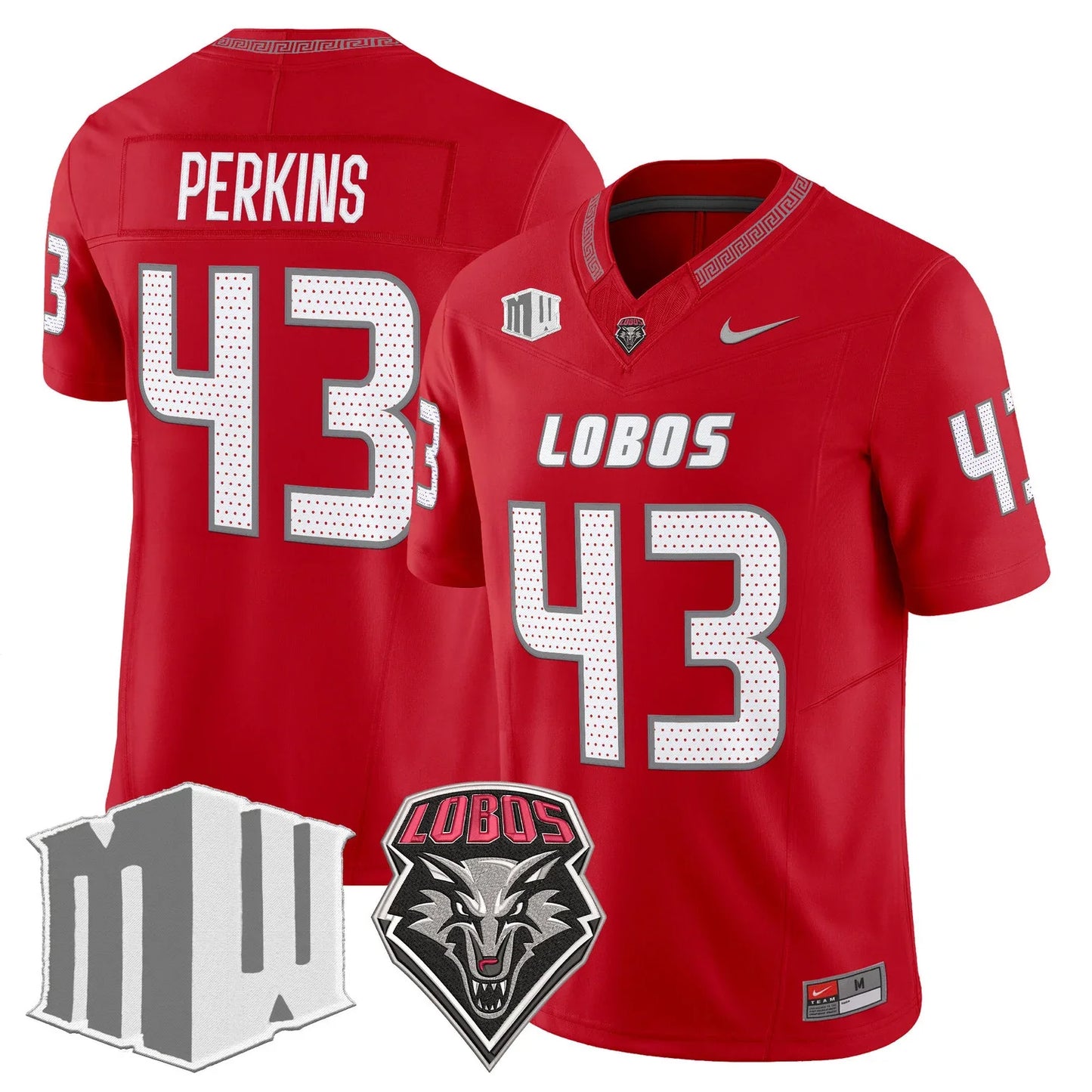 Men's New Mexico Lobos 2026 Vapor Limited Jersey - All Stitched
