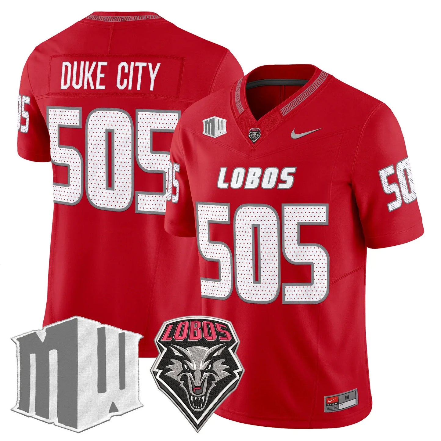 Men's New Mexico Lobos 2026 Vapor Limited Jersey in red 