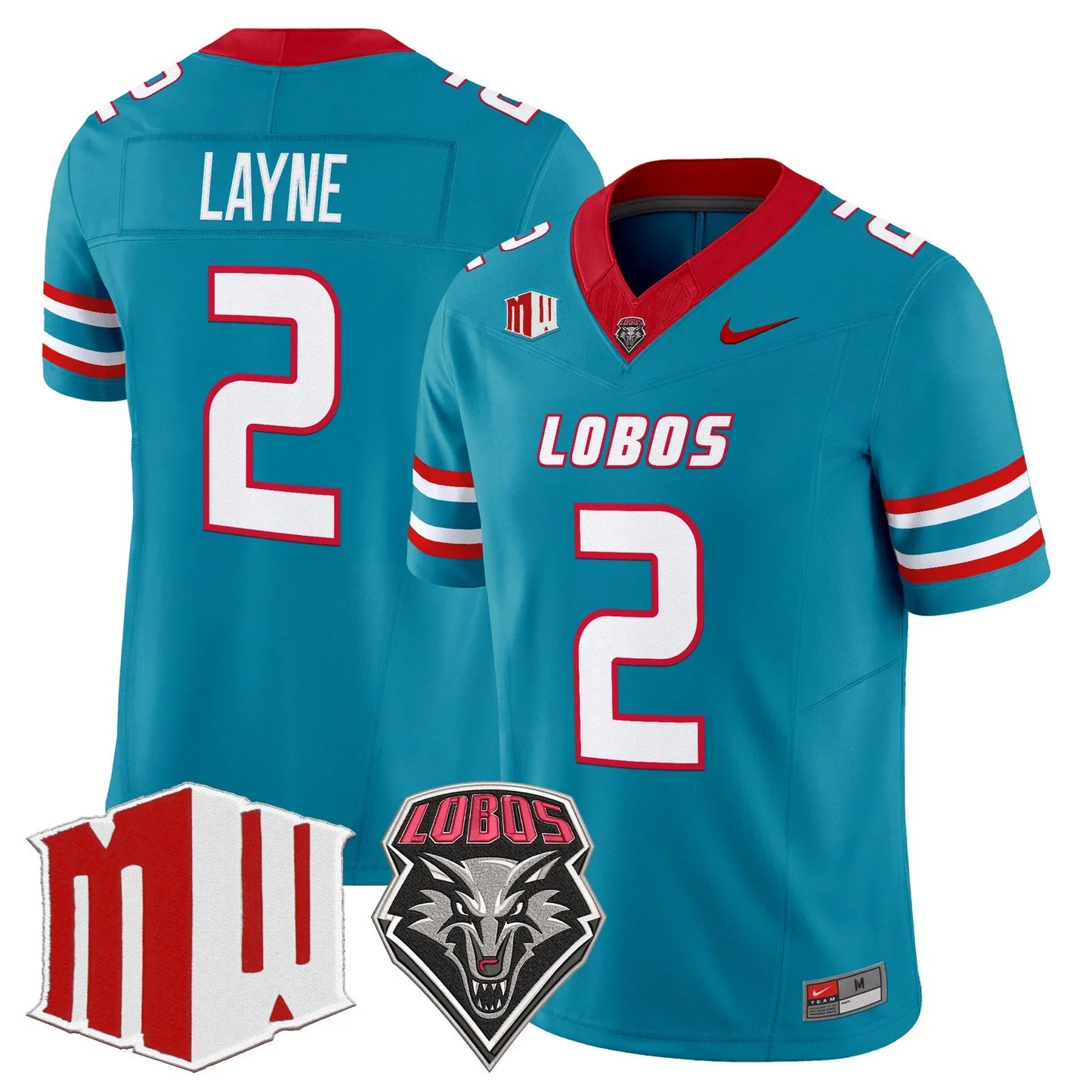 Men's New Mexico Lobos 2026 Vapor Limited Jersey - All Stitched
