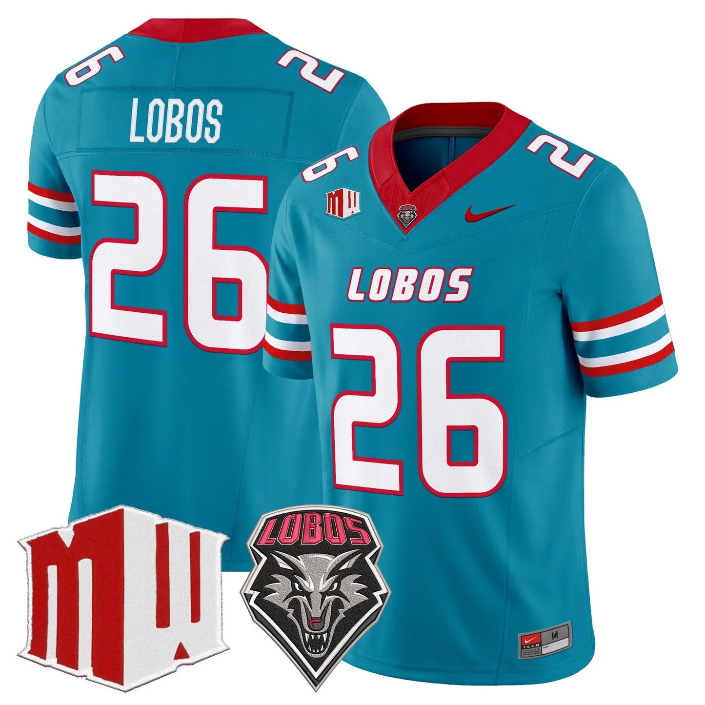Men's New Mexico Lobos 2026 Vapor Limited Jersey - All Stitched