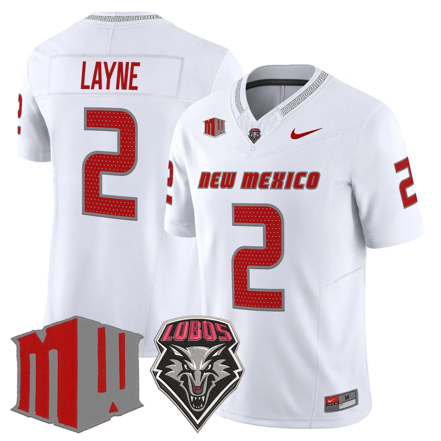 Men's New Mexico Lobos 2026 Vapor Limited Jersey - All Stitched