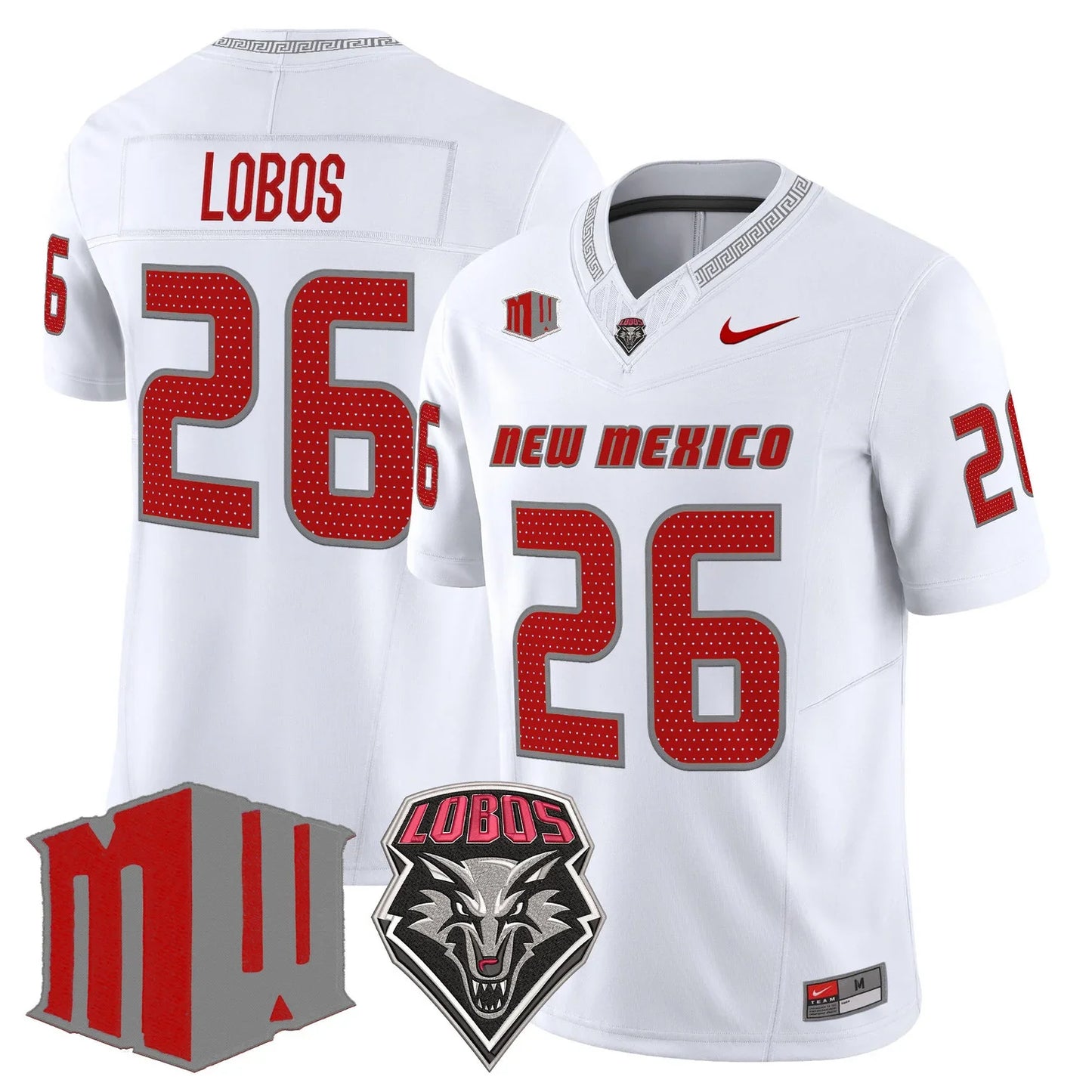 Men's New Mexico Lobos 2026 Vapor Limited Jersey - All Stitched