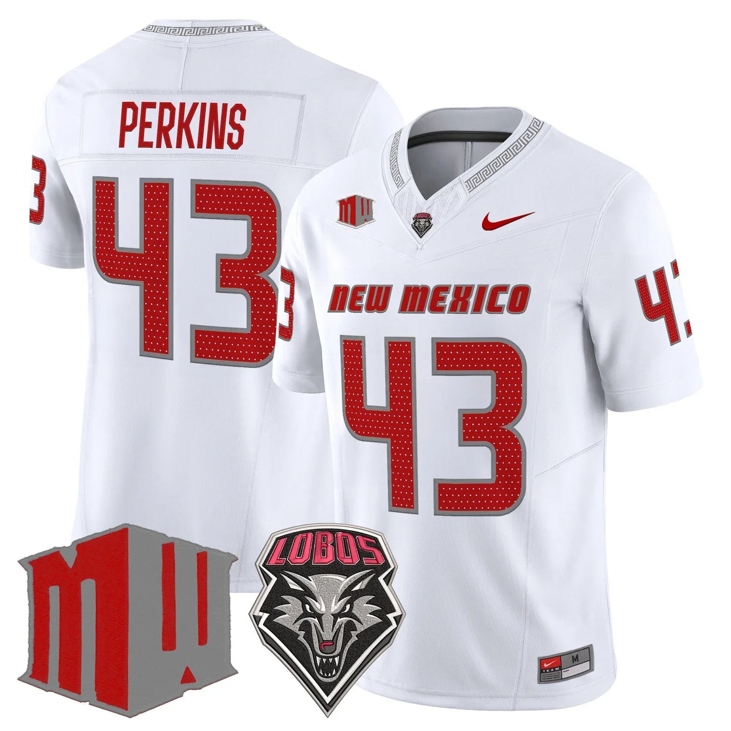 Men's New Mexico Lobos 2026 Vapor Limited Jersey - All Stitched