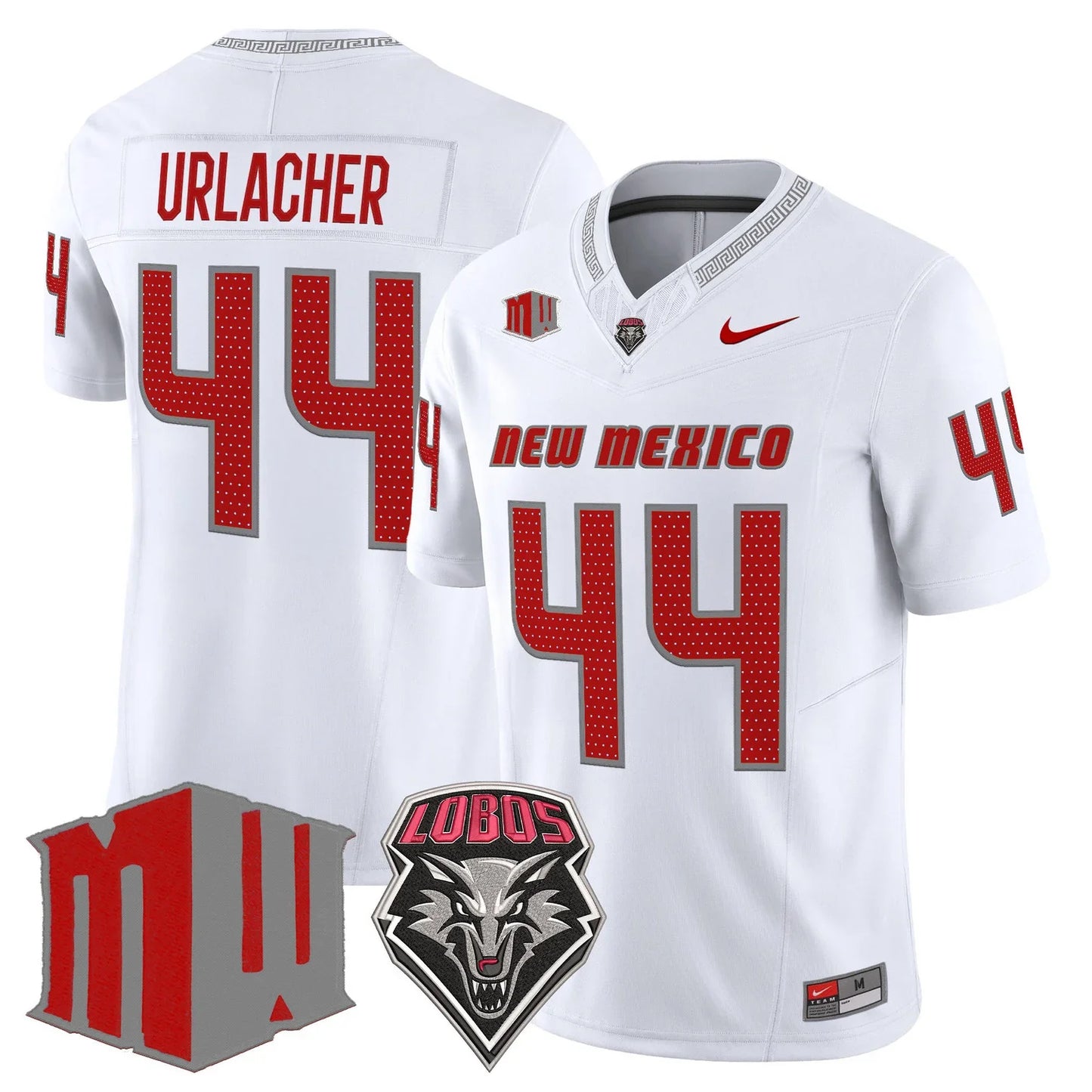 Men's New Mexico Lobos 2026 Vapor Limited Jersey in White