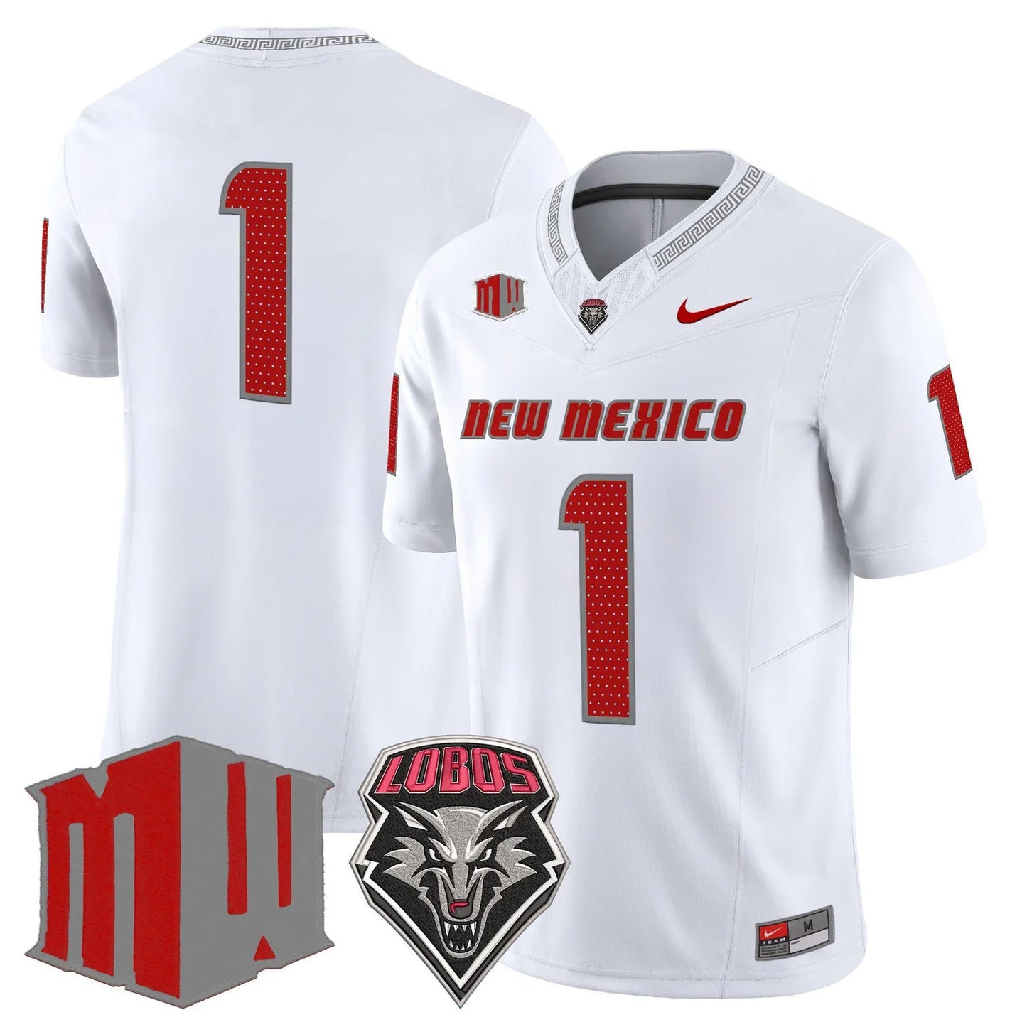 Men's New Mexico Lobos 2026 Vapor Limited Jersey - All Stitched