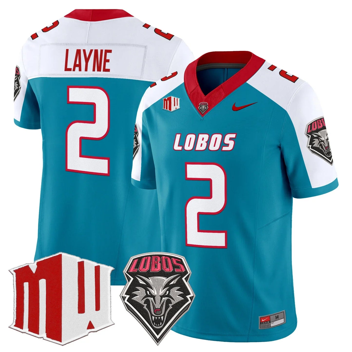 Men's New Mexico Lobos 2026 Vapor Limited Jersey - All Stitched
