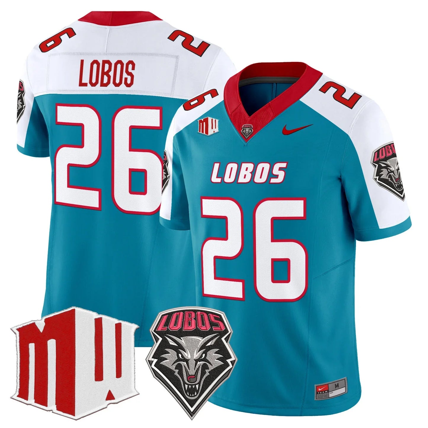 Men's New Mexico Lobos 2026 Vapor Limited Jersey - All Stitched