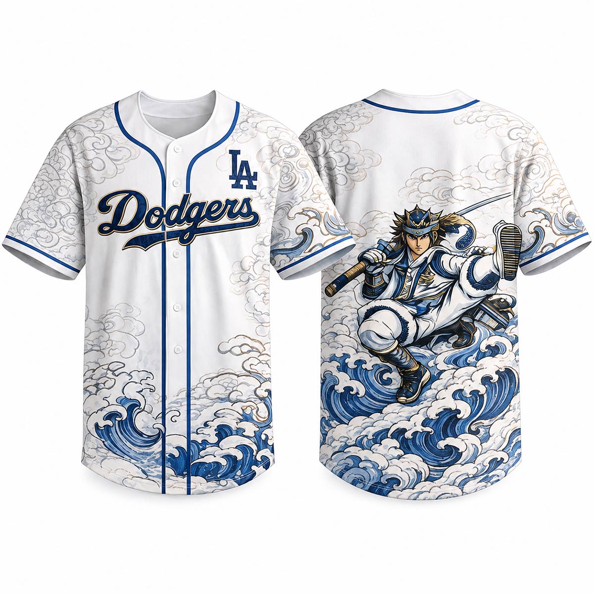 Mne's Ohtani Samurai Anime Team Jersey