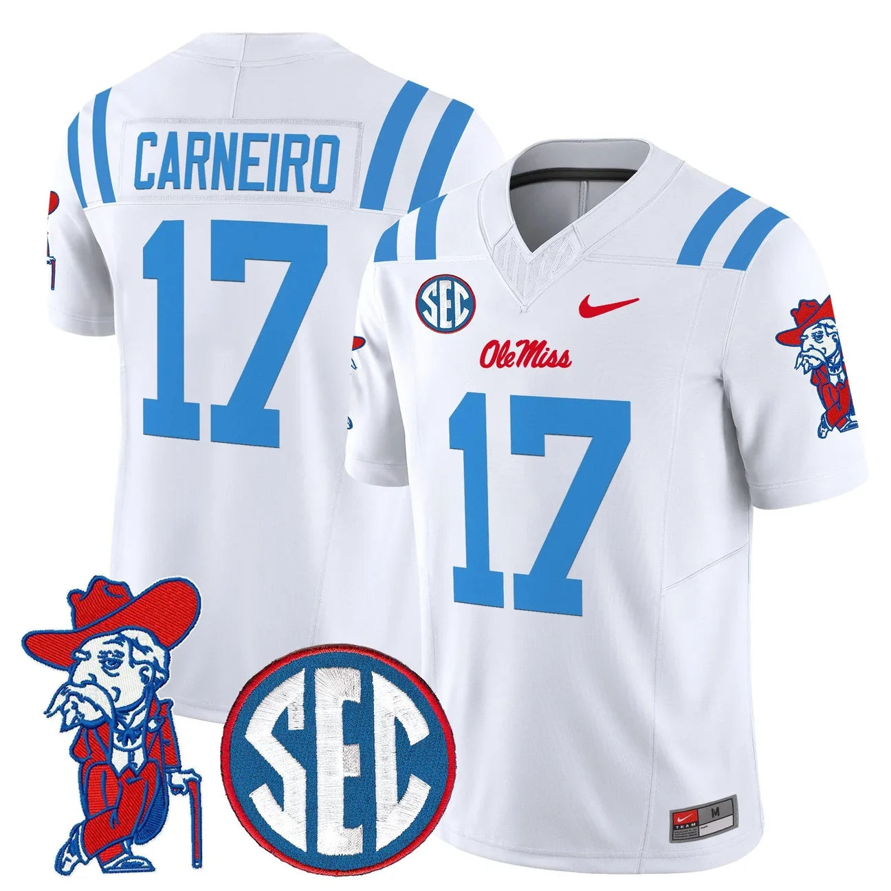 Men's Ole Miss Rebels 2026 Vapor Limited Jersey V2 - All Stitched