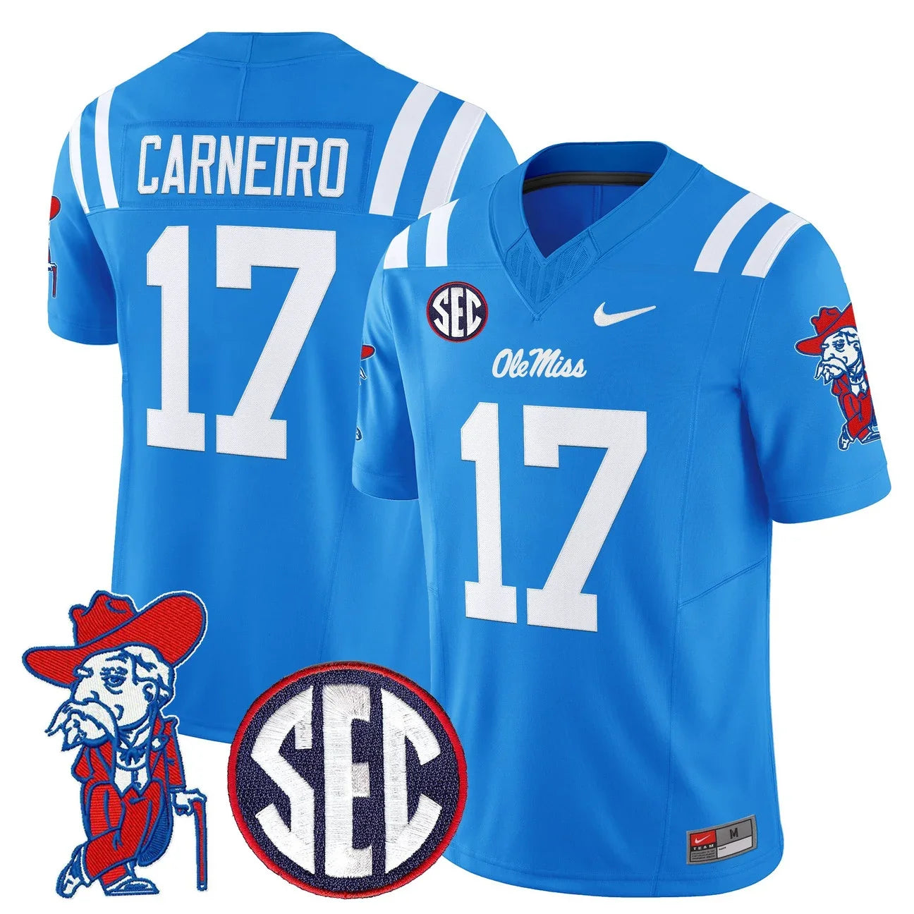 Men's Ole Miss Rebels 2026 Vapor Limited Jersey V2 - All Stitched