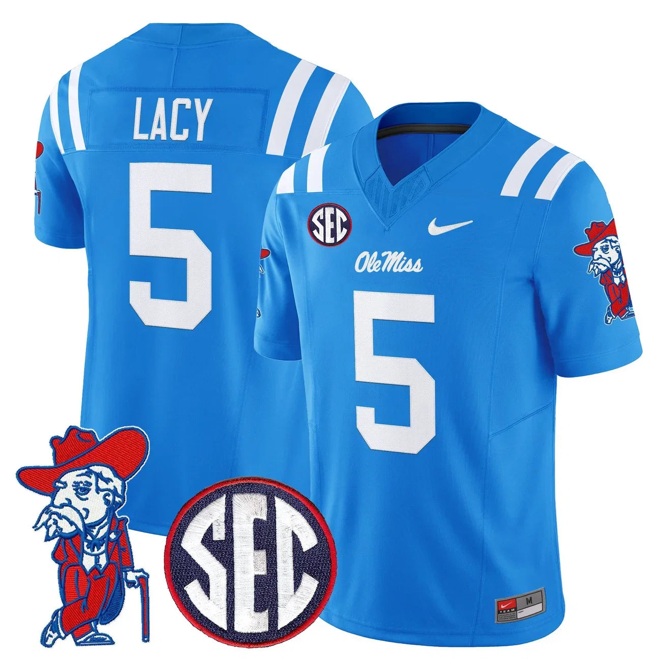 Ole Miss Rebels 2026 Vapor Limited Jersey in blue