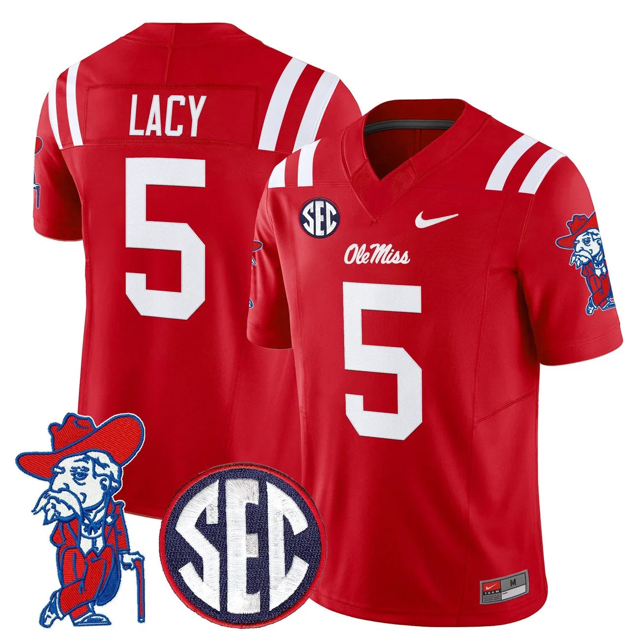 Men's Ole Miss Rebels 2026 Vapor Limited Jersey V2 - All Stitched