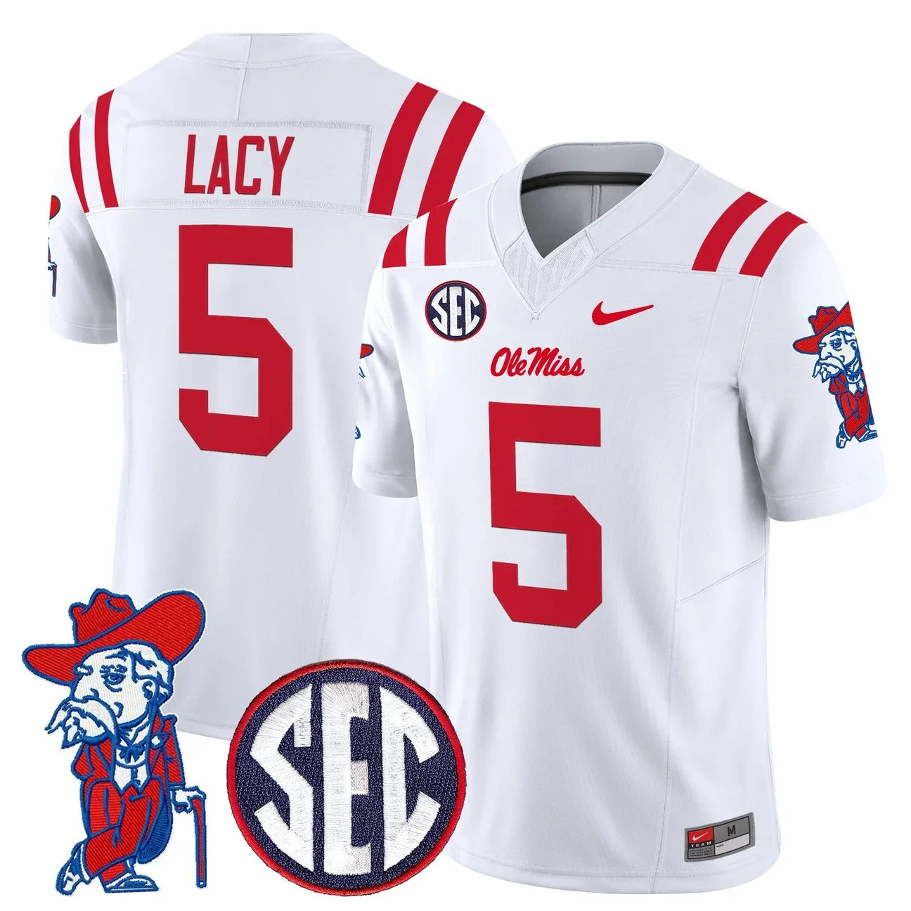 Men's Ole Miss Rebels 2026 Vapor Limited Jersey V2 - All Stitched