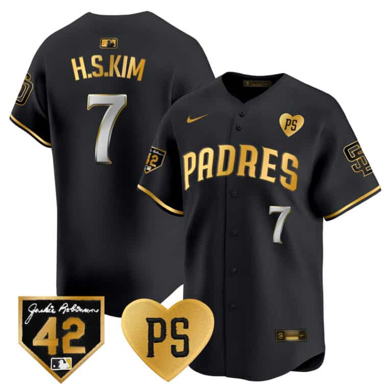 Men’s Padres 2024 “For Peter” & Robinson Patch Vapor Premier Limited Jersey – All Stitched