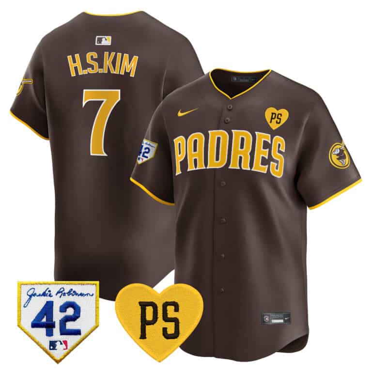Men’s Padres 2024 “For Peter” & Robinson Patch Vapor Premier Limited Jersey – All Stitched