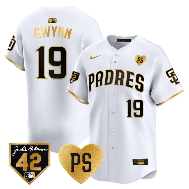 Men’s Padres 2024 “For Peter” & Robinson Patch Vapor Premier Limited Jersey – All Stitched