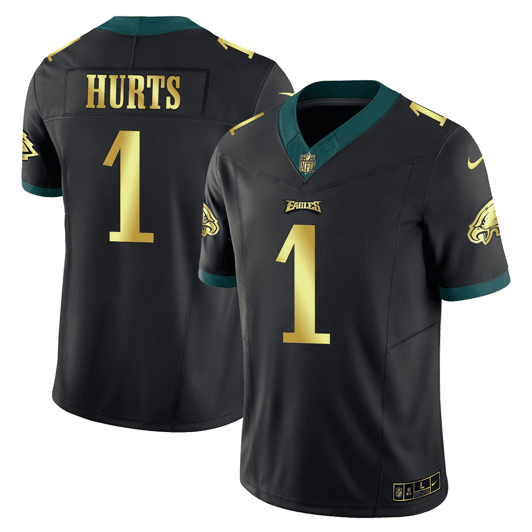 Philadelphia Eagles Kobe Bryant Black Gold Jersey