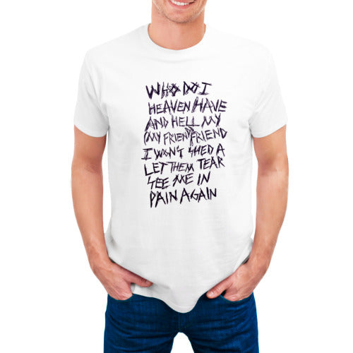 Save Me - "WHO DO I HAVE" XXXTENTACION Custom Unisex T-shirt