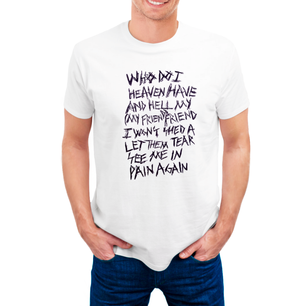 Save Me - "WHO DO I HAVE" XXXTENTACION Custom Unisex T-shirt