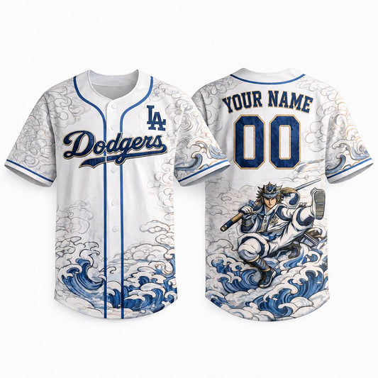 Samurai Anime Custom Jersey – All Stitched